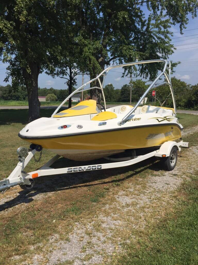 Sea Doo Sportster 155 Project One - The Project Boat