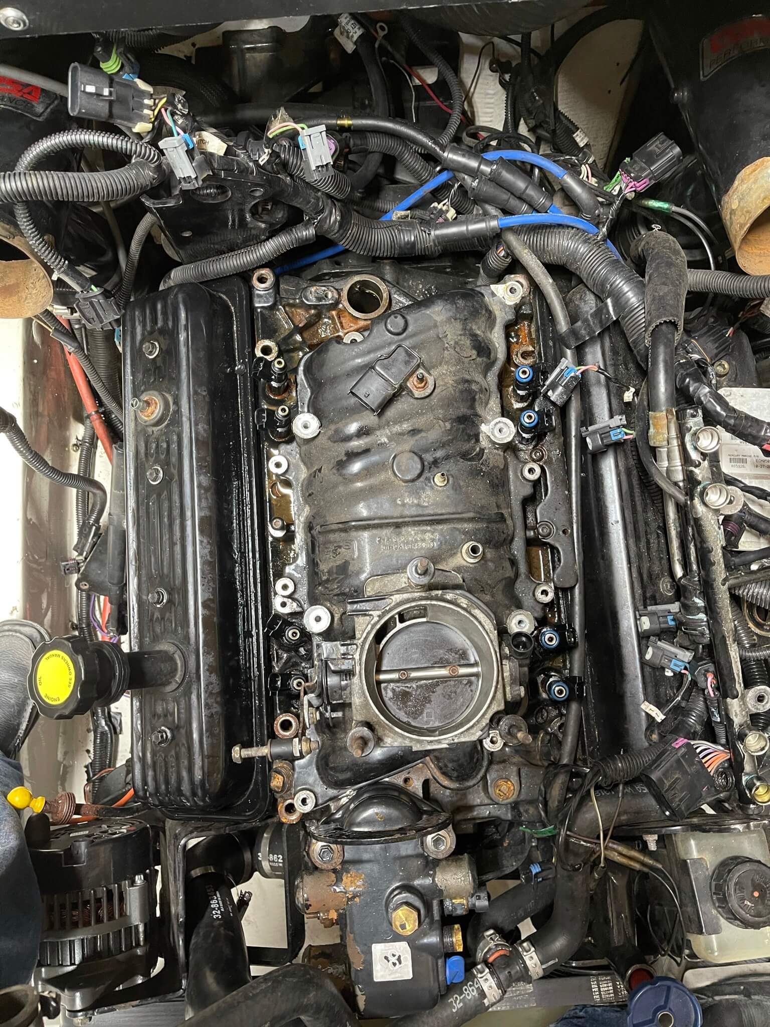 MerCruiser Intake Manifold Removal The Project Boat