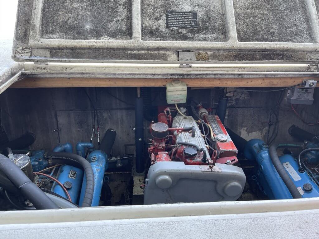 1985 Harbor Master Engine Room Full