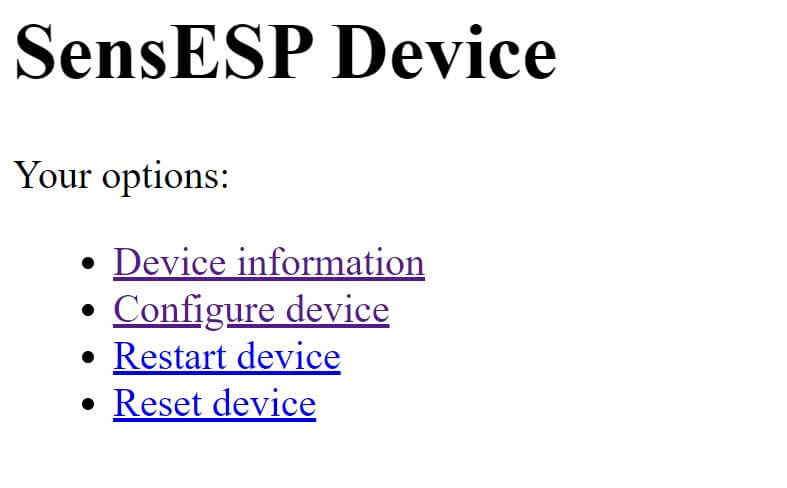 SensESP Sensor